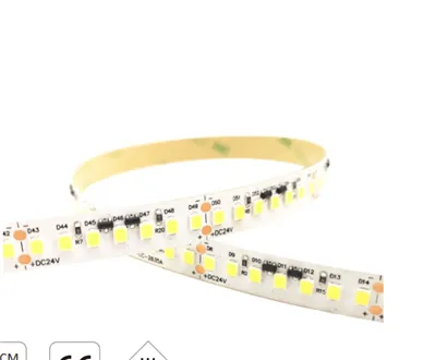 2835 LED SMD Strip 24V สว่างเป็นพิเศษสำหรับไฟตกแต่ง